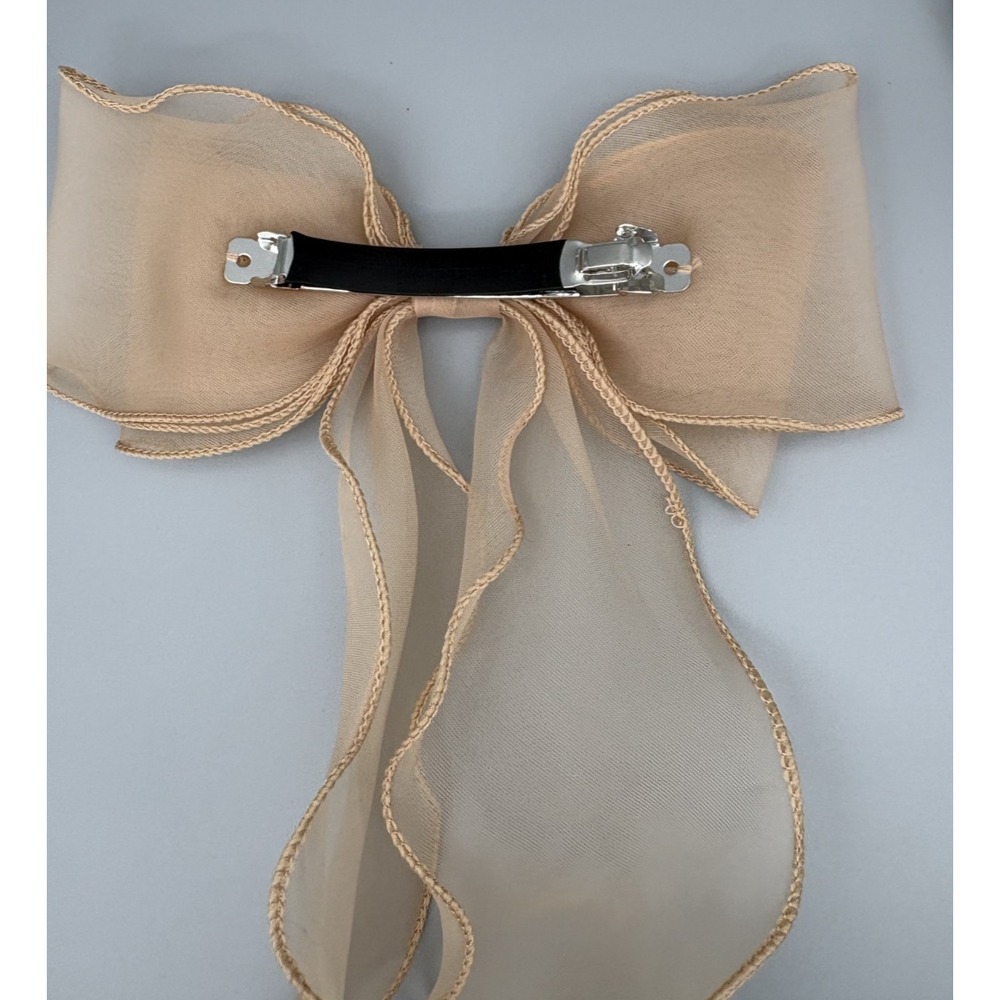 Lot of 3 Hair Accessories Large Chifton Bows & Head Scarf Vintage Women's‎ - Picture 7 of 12